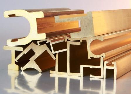 various brass shapes
